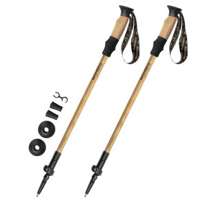 Kijki nordic walking spokey bastone eco brązowo-czarne 929465