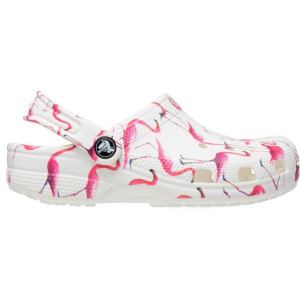 Chodaki dla dzieci crocs classic party kids biało-różowe 207826 1cw