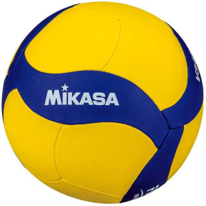 Piłka siatkowa mikasa żółto-niebieska v345w