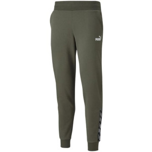 Spodnie damskie puma power pants fl cl grape lea zielone 589546 44