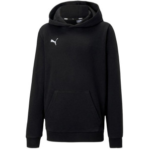 Bluza dla dzieci puma teamgoal 23 casuals hoody jr czarna 656711 03