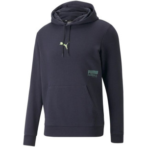 Bluza męska puma fussball street hoody parisian granatowa 657593 05