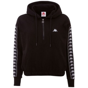 Bluza damska kappa ivaine czarna 309070 19-4006