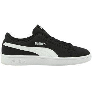 Buty dla dzieci puma smash v2 buck czarne 365182 34