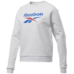 Bluza damska reebok classic big vector crew ft szara ft6225