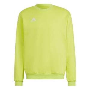 Bluza męska adidas entrada 22 sweat top limonkowa hc5049