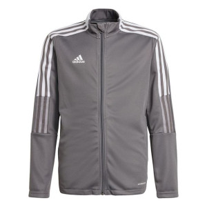 Bluza dla dzieci adidas tiro 21 track szara gm7311
