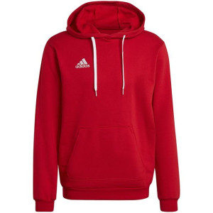 Bluza męska adidas entrada 22 hoody czerwona h57514