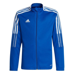 Bluza dla dzieci adidas tiro 21 track niebieska gm7315