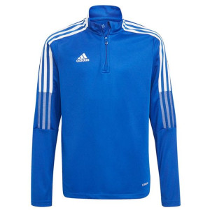 Bluza dla dzieci adidas tiro 21 training top youth niebieska gm7322