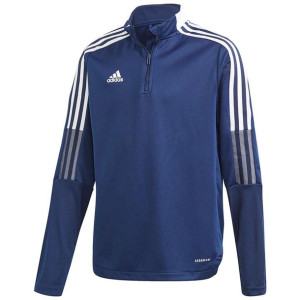 Bluza dla dzieci adidas tiro 21 training top youth granatowa gk9661