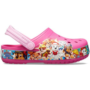 Chodaki dla dzieci crocs fl paw patrol band clog różowe 205509 670