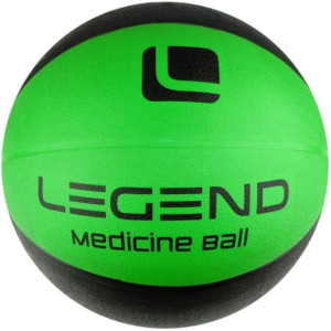 Piłka lekarska legend cellular 3 kg zielono-czarna