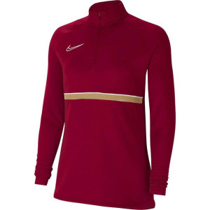 Bluza damska nike dri-fit academy bordowa cv2653 677