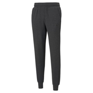 Spodnie męskie puma ess logo pants tr ciemnoszare 586716 07