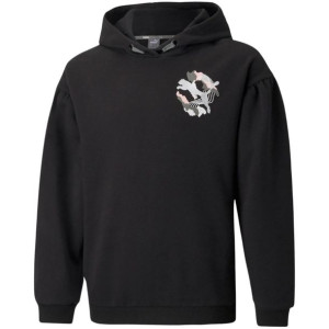 Bluza dla dzieci puma alpha hoodie fl g czarna 589232 01