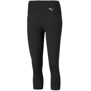 Legginsy damskie puma 3/4 train favorite forever high waist czarne 520266 0