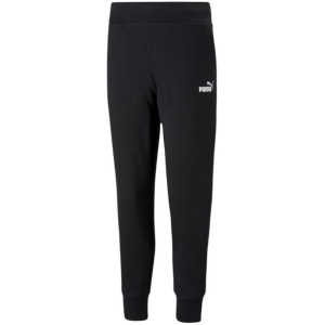 Spodnie damskie puma ess sweatpants fl czarne 586839 01