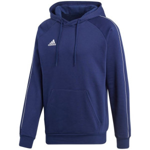 Bluza męska adidas core 18 hoody granatowa cv3332