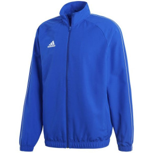Bluza męska adidas core 18 presentation jacket niebieska cv3685