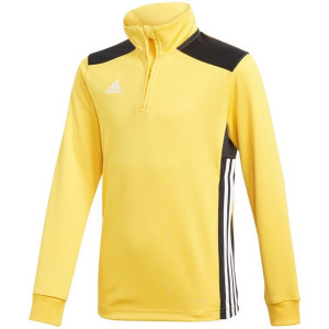 Bluza dla dzieci adidas regista 18 training top junior żółta dj1841