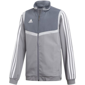 Bluza dla dzieci adidas tiro 19 presentation jacket junior szara dw4789