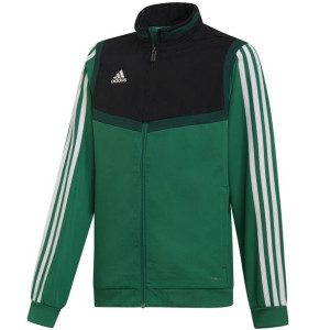 Bluza dla dzieci adidas tiro 19 presentation jacket junior zielona dw4790