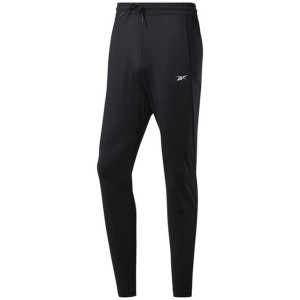 Spodnie męskie reebok workout knit pants czarne fj4057
