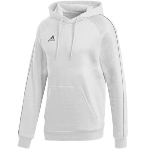 Bluza męska adidas core 18 hoody biała fs1895