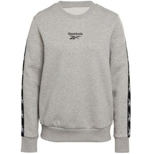 Bluza damska reebok te tape pack crew szara gq3890