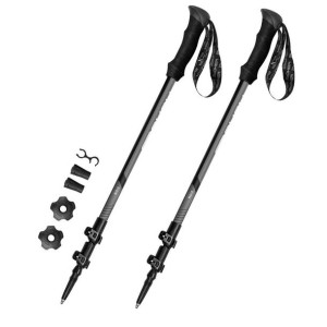 Kijki trekkingowe spokey zion szaro-czarne 929460