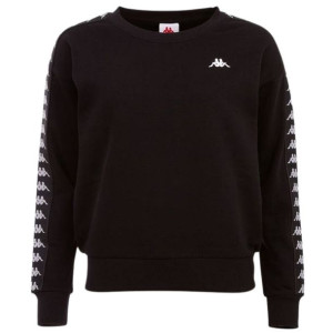 Bluza damska kappa janka czarna 310021 19-4006