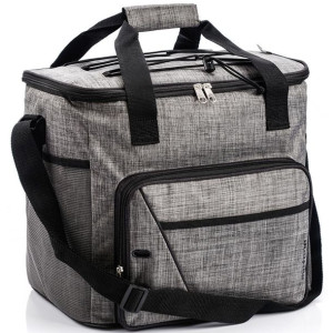 Torba termiczna meteor frosty szaro-czarna 74597