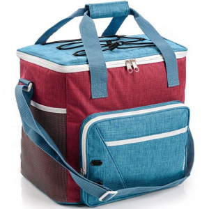 Torba termiczna meteor frosty bordowo-niebieska 74598