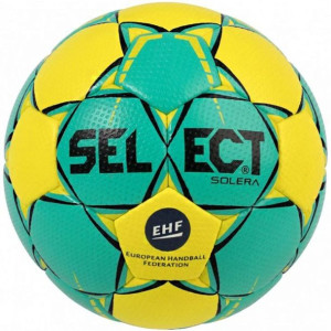 Piłka ręczna select solera mini 0 ehf 2018 zielono-żółta 16155