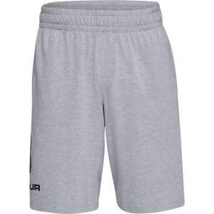 Spodenki męskie under armour sportstyle cotton logo szare 1329300 035