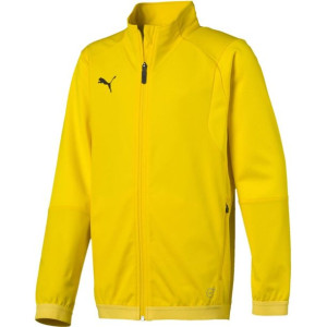 Bluza dla dzieci puma liga training jacket junior żółta 655688 07