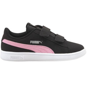 Buty dla dzieci puma smash v2 buck v ps czarne 365183 40