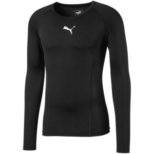 Koszulka męska puma liga baselayer tee ls czarna 655920 03