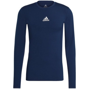 Koszulka męska adidas compression long sleeve tee granatowa gu7338
