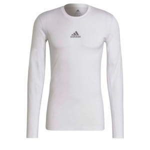 Koszulka męska adidas compression long biała gu7334