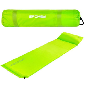 Mata samopompująca z poduszką spokey savory pillow zielona 927851