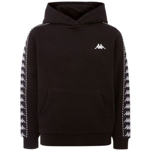 Bluza dla dzieci kappa igon czarna 309043j 19-4006