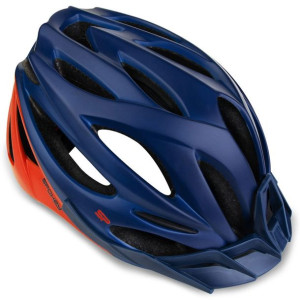 Kask rowerowy spokey spectro niebiesko-pomarańczowy 55-58 cm  928242
