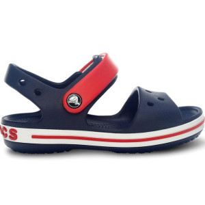 Sandały dla dzieci crocs crocband sandal kids granatowo czerwone 12856 485