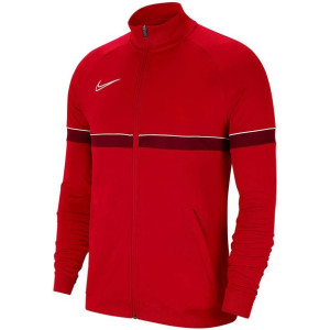 Bluza dla dzieci nike dri-fit academy 21 knit track jacket czerwona cw6115