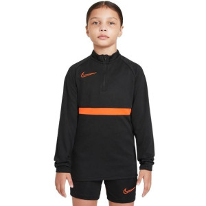 Bluza dla dzieci nike nk df academy 21 drill top czarna cw6112 017