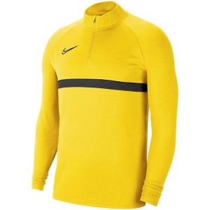 Bluza dla dzieci nike dri-fit academy 21 dril top żółta cw6112 719