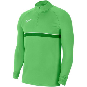 Bluza dla dzieci nike dri-fit academy 21 drill top zielona cw6112 362
