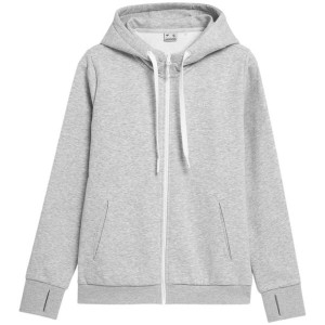 Bluza damska 4f chłodny jasny szary melanż h4l22 bld353 27m